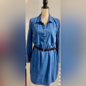Cute Country Denim, Old Navy, Long sleeve Dress
